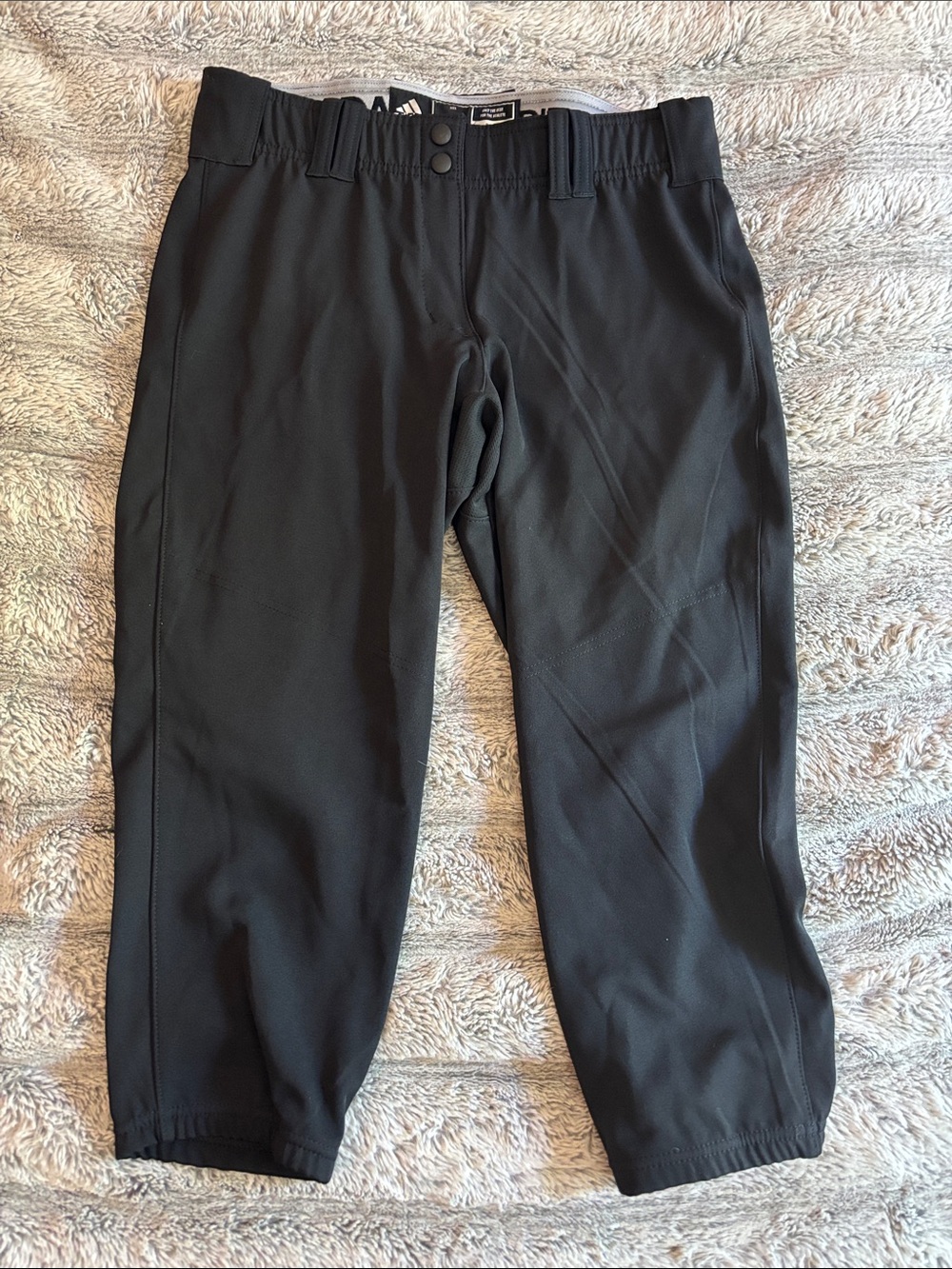 adidas Men's Black baseball Pants